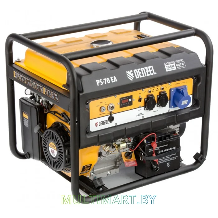 Бензиновый генератор Denzel PS-70EA